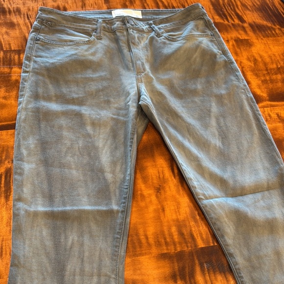 NWT Paper Denim & Cloth Olive Jeans with Light Acid Wash  Size 30 - Picture 5 of 8